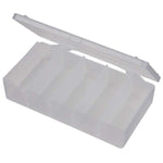 Flambeau Plastic Boxes - 5-Fixed Division Polystyrene