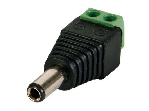 2.5mm Fixed Screw DC Plug Converter