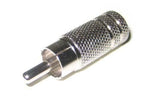 RCA Plug Metal Handle For 4mm Cable