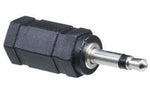 Mono Plug 3.5mm to Stereo Jack 1 - 4 Inches