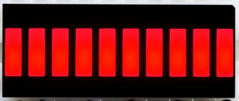 LED Bar Graph Bright Red