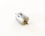 DC Solar Motor with Leads - 1V / 400mA Output - 3/8" Shaft - Body Size 1" Width, 1" Height