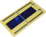 Solar Cell, Voltage 0.5V (Voc), Current 250mA Isc (Typ), Size 32x60mm