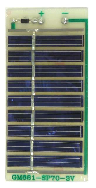 Solar Cells Current Isc (typ) 60mA - Size mm 53x109 – Electronix Express