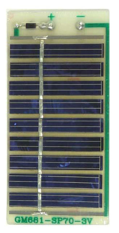 Solar Cells Current Isc (typ) 60mA - Size mm 53x109