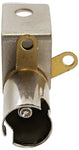 Bayonet Socket for Miniature Incandescent Lamp (.40" Diameter) 1.24"×0.66"×0.71"