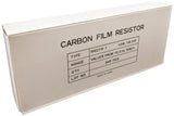 340 Piece Resistor Kit - Includes Assortment of ½ Watt, 1W, and 2W Resistors in Slotted Storage Box