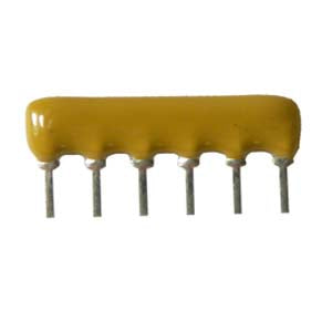 Thick Film Resistors 100 Ohms 5 Resistors/10 Pins(SIP) - Isolated