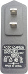 AC/DC Wall Adapter 5V, 1A with USB Output, Center Positive; Cable not included