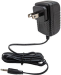 Wall Power Adapter 9V 400mA with 1/8" Mono Male Plug, Center Positive