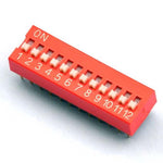 DIP Switch 12 Switches 24-Pin 