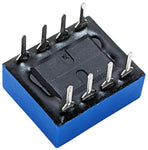 DIP Switch with 4 Switches, 8-Pin, SPST, Blue Color, 11.6mm x 9.8mm x 6mm