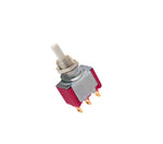 Pushbutton Alternate Action Switch DPDT