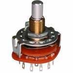 Rotary Switch - 2 Pole 6 Position - Solder Lug