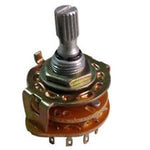 Rotary Switch - 3 Pole 4 Position - Solder Lug