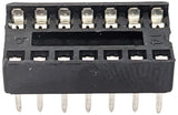 14 Pin Solder Tail, Low Profile IC Socket
