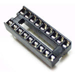 Solder Tail Low Profile IC Socket 18-Pins