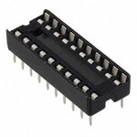 Solder Tail Low Profile IC Socket 20-Pins
