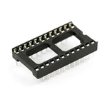 Solder Tail Low Profile IC Socket 24-Pins - Wide