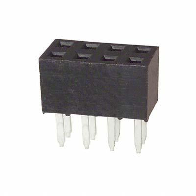 Female Header Receptacle 2 Row 8 Contacts