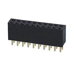 Female Header Receptacle 2 Row 20 Contacts