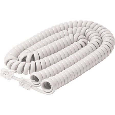 Coiled Handset Replacement Cords 15 Feet coiled cord