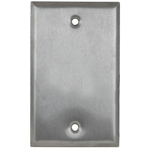 Stainless Steel Wall Plates, Blank