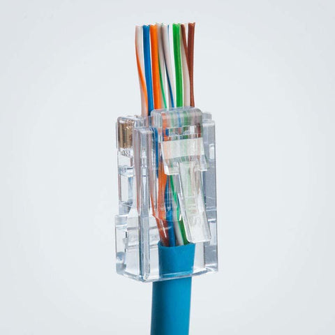 CAT5E EZ-RJ45  Connector with Internal Ground