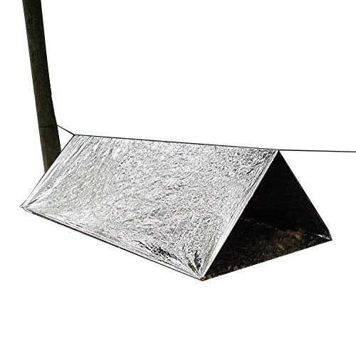 mylar emergency tent Mylar Emergency Tent Shelter, Two Person, 8' x 5'