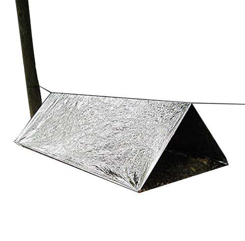 Mylar Emergency Tent Shelter, Two Person, 8' x 5'