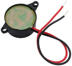 Piezo Indicator 2-30V DC / 80db / Wire Leads, Dia. 0.9", Height 0.5"