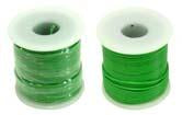 Hook Up Wire 22 Gauge Solid Color Green Length 100 feet