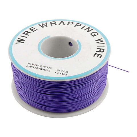 Wire Wrap Solid Kynar Wire 30 Gauge (Purple, 1000 feet)