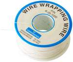 Wire Wrap Solid Kynar Wire 30 Gauge (White, 1000 feet)