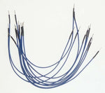 Reinforced Jumper Wire Kits 8in.  long 10 pc set blue color