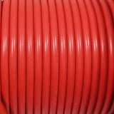 100 Feet 18 Gauge Flexible Test Lead Wire, Rubber Insulated, Red