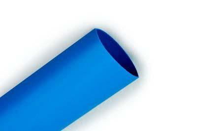 Polyolefin Shrink Tubing 1-2 Inches 100 Feet color Blue