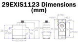 6V 1.5kg/cm Analog Micro Servo, 9g Weight, 22.6mm x 11.4mm x 22.2mm