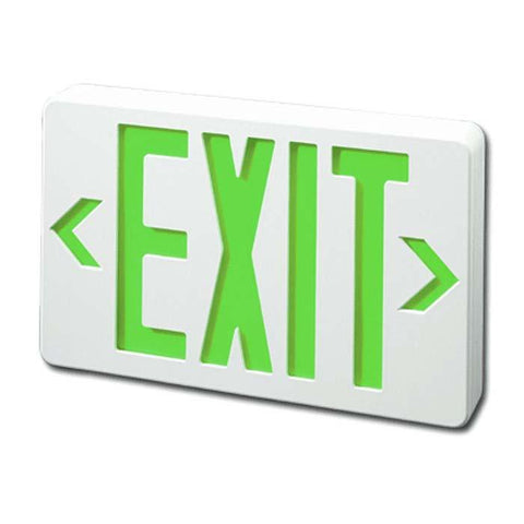 Green EXIT Sign