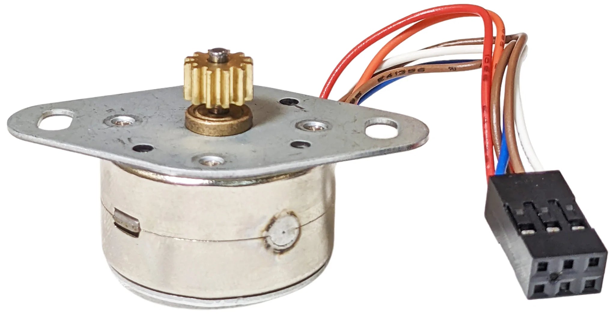ウルフダウン　WDC70mh Stepper Motor Unipolar DC 5-9V, 6 Wire Leads, 7.2mm Diameter