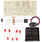 DIY Electronic Dice Project, Beginner Soldering Practice Kit with Assembly Manual - Kit Creates One Die