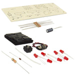 DIY Electronic Dice Project, Beginner Soldering Practice Kit with Assembly Manual - Kit Creates One Die