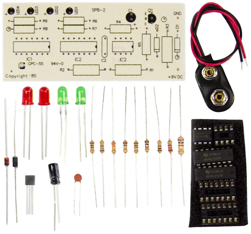 Solder Practice Kit, Beginner Skill Level, Learn Soldering Techniques