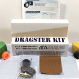 ABS CO2 Dragster Kits Basswood Body - 50 Piece Bulk Pack