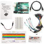 Arduino UNO Basic Kit - Learn Prototyping Electronic Projects; Includes Arduino UNO R3 board, Components, Lab Manual, and more