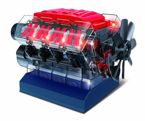 Vroom! STEM V8 Model Combustion Engine