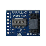 Parallax P2 microSD Add-on Board
