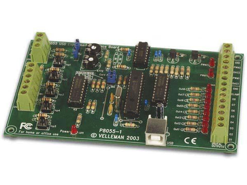 Velleman USB Experiment Interface Board - Kit Version