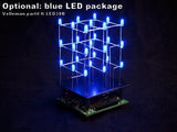 Velleman 3D LED Cube Display 3 x 3 x 3, Model MK193