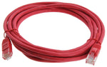 Network Cable CAT 5E, 24 AWG Solid, Red, 1000 Feet Spool